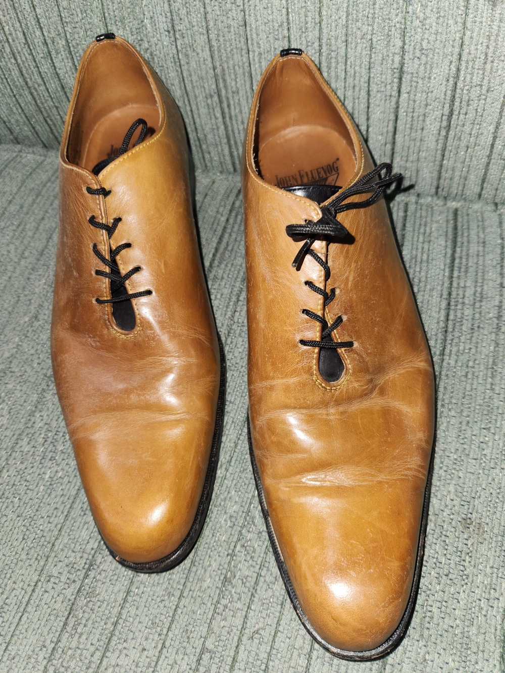 🍉John Fluevog Twin Turbines 104 Prince St Dress Shoes - Picture 2 of 6